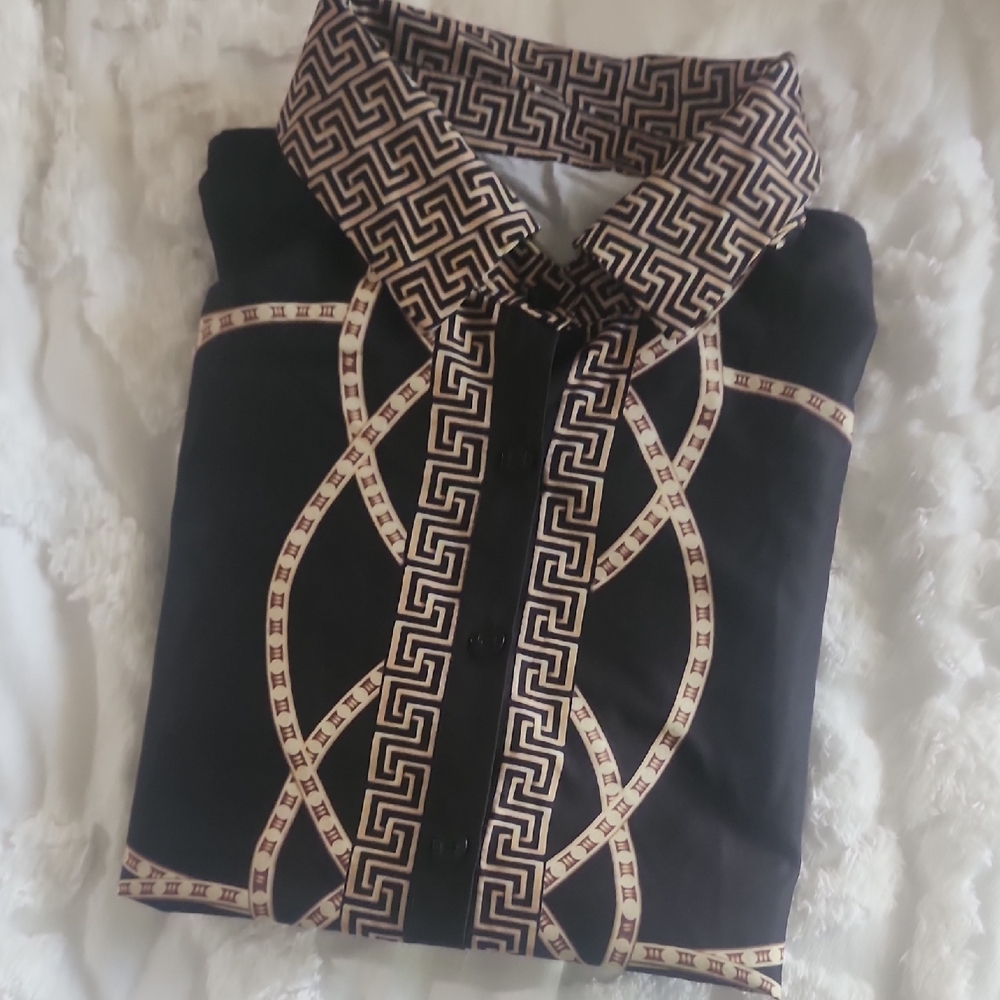 Versachi Style Womens Buttondown - Picture 7 of 8